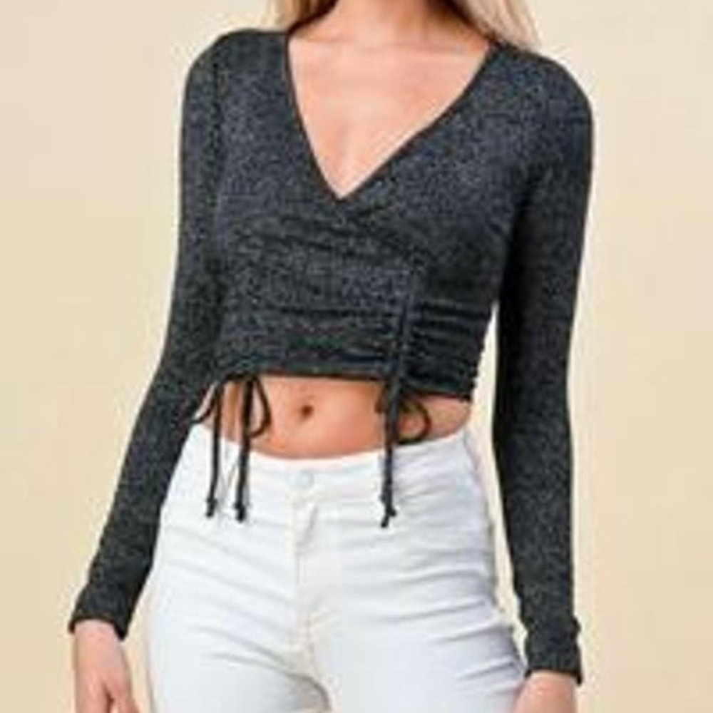 Heart & Hips- Long Sleeve Crop Top